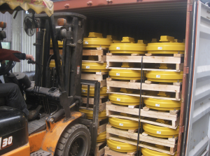Excavator Front track idler Caterpillar CAT320