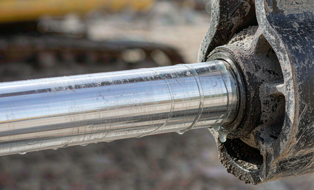 Why Is My Excavator Cylinder Leaking Oil? Diagnosing a Rod Seal