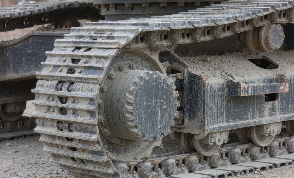 How to Tell If an Excavator Sprocket or Track Chain Is Worn