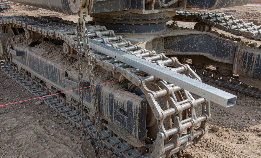 How to Measure and Set Excavator Track Tension (Sag)