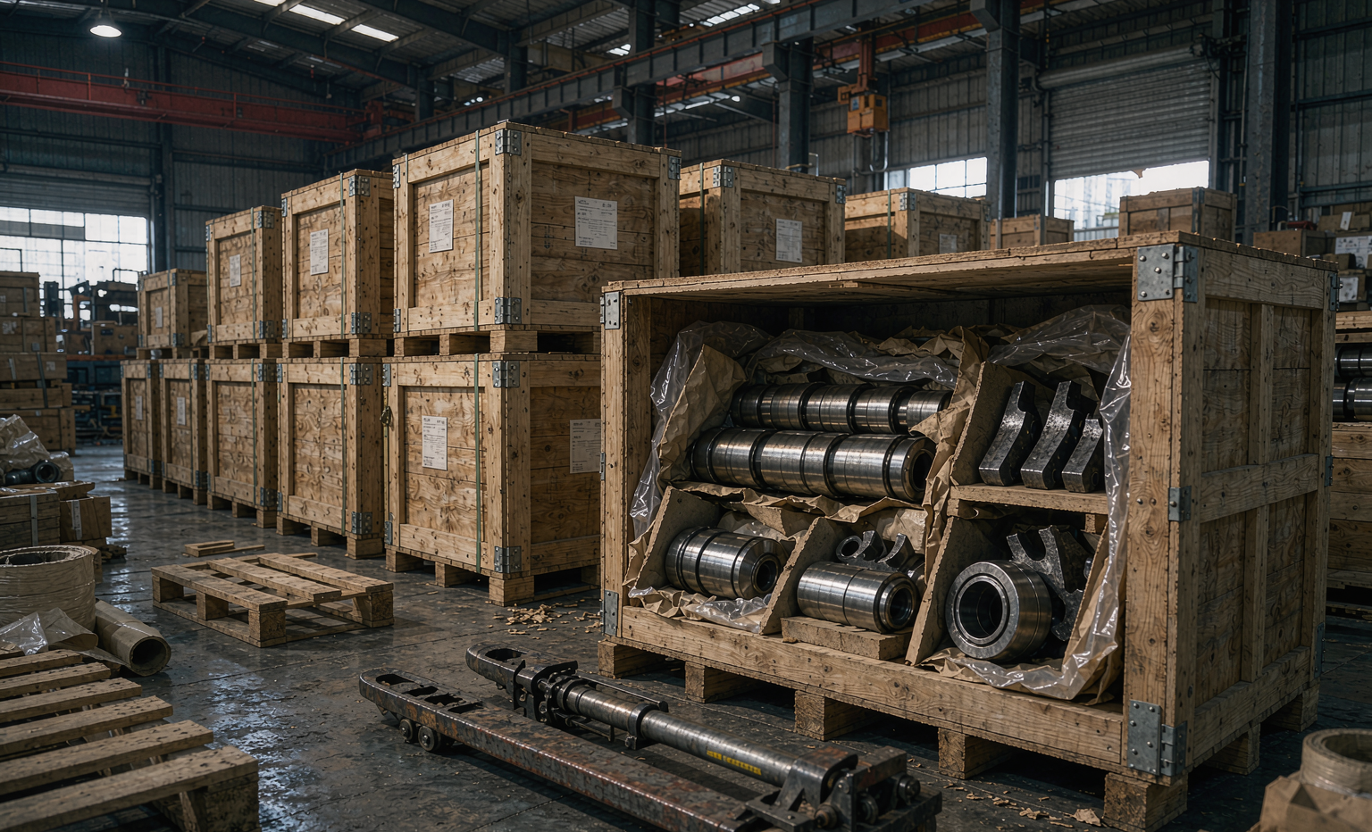 From Enquiry to Container: How an Excavator Parts Order Is Processed for Export